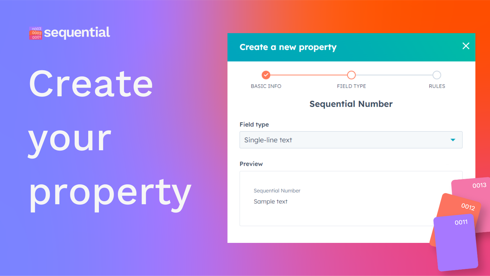 Create your properties in HubSpot